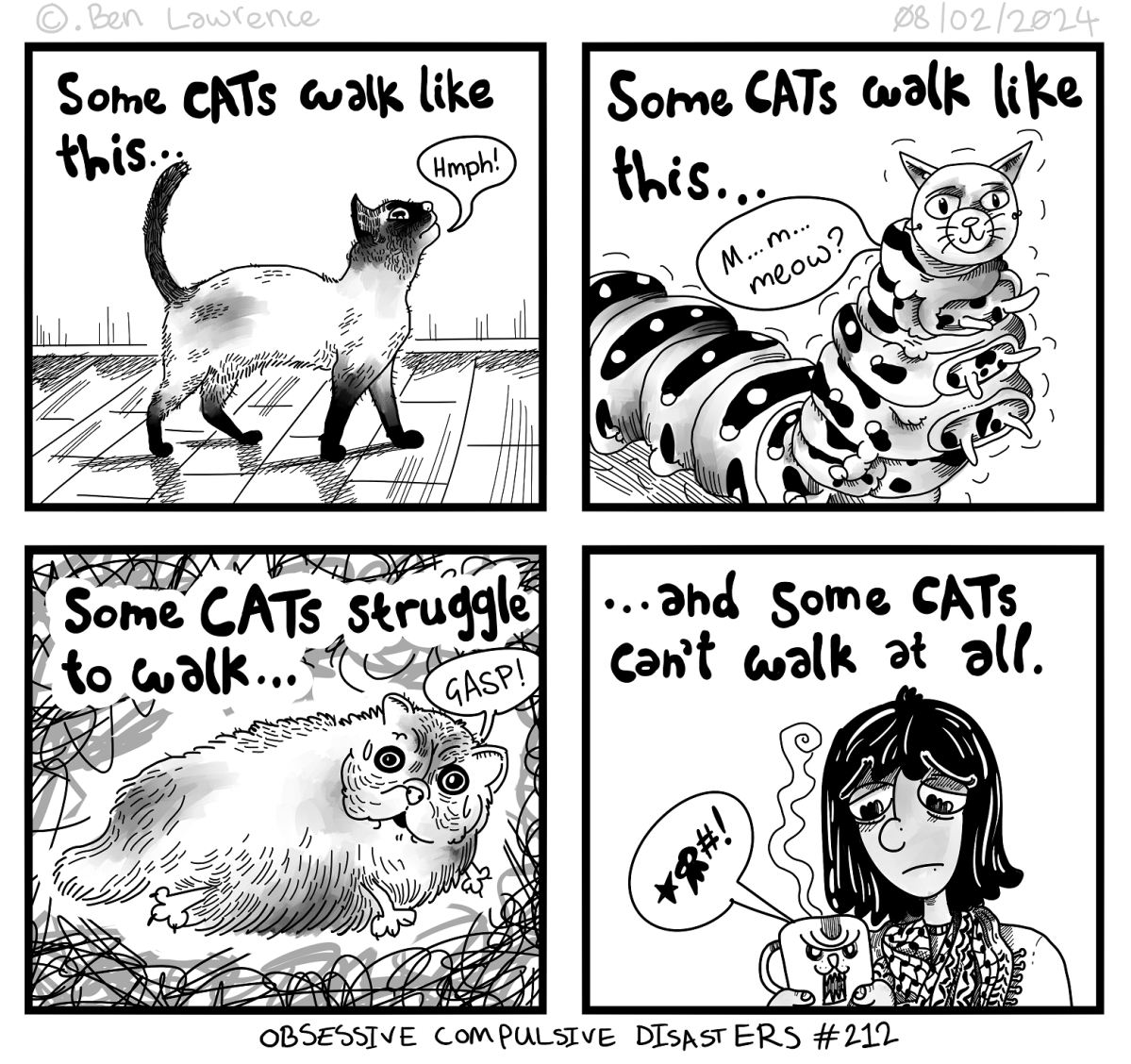 Issue#212 Cat Walk(s)