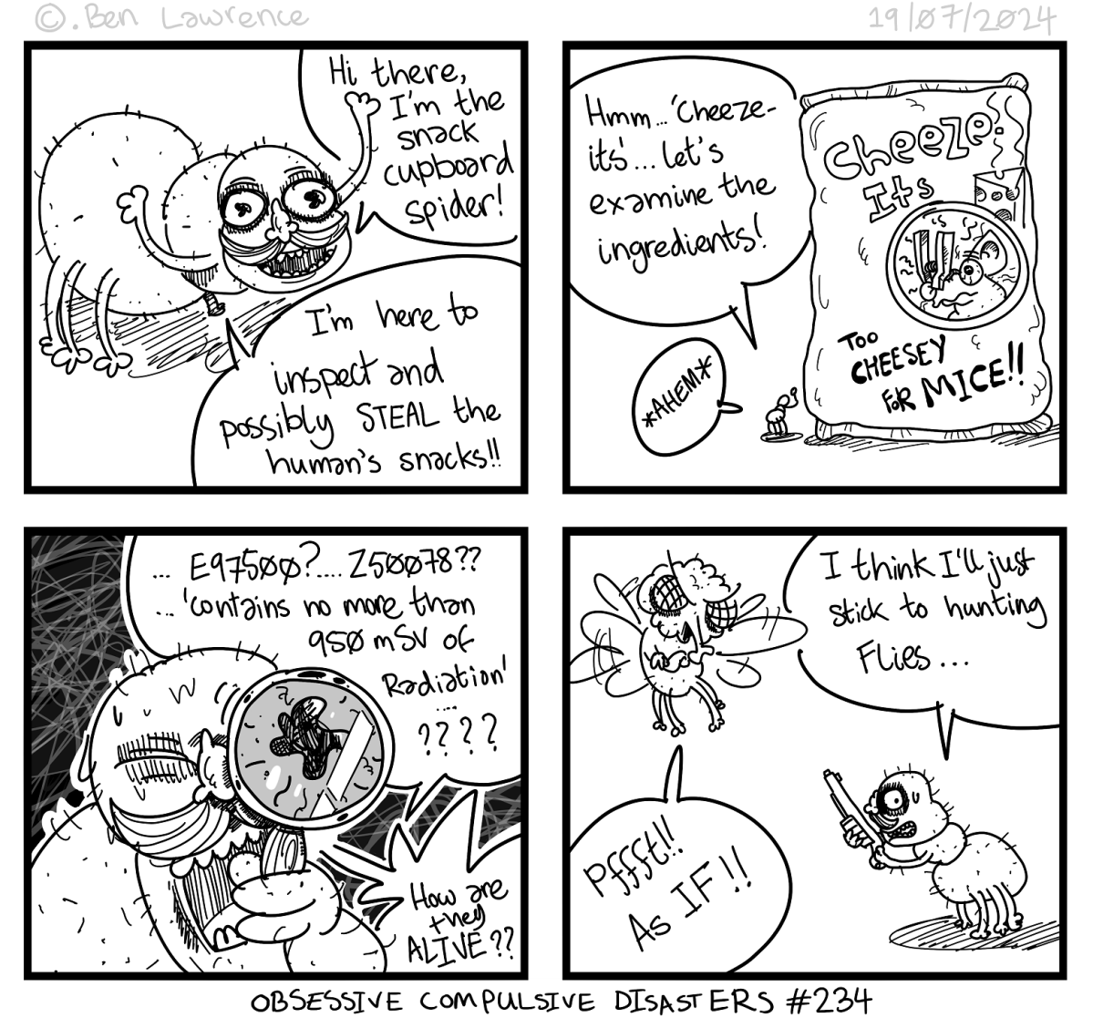 Issue#234 The Snack Cupboard&nbsp;Spider