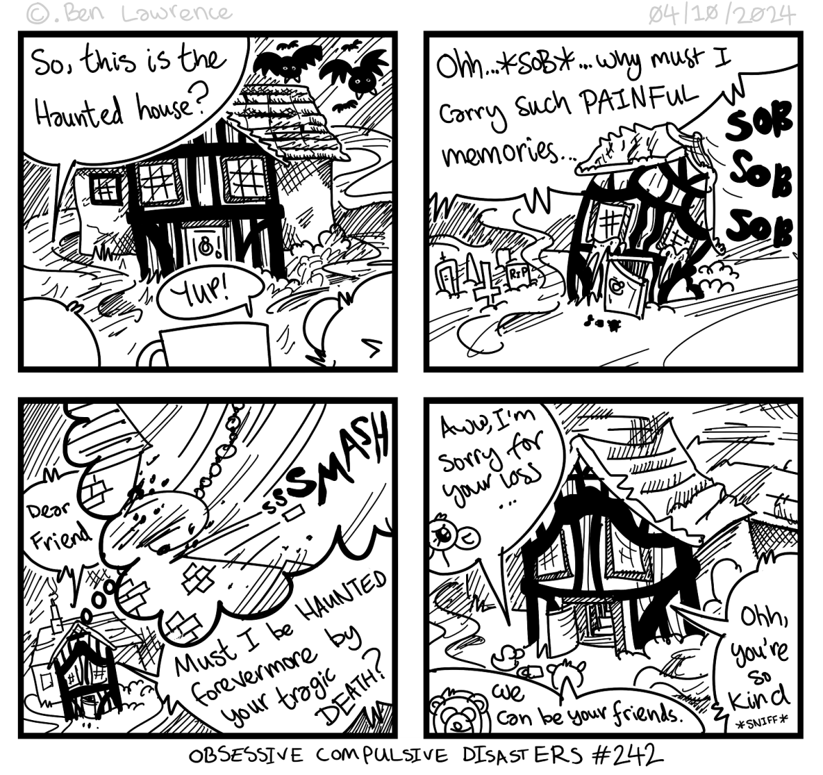 Issue#242 Haunted House