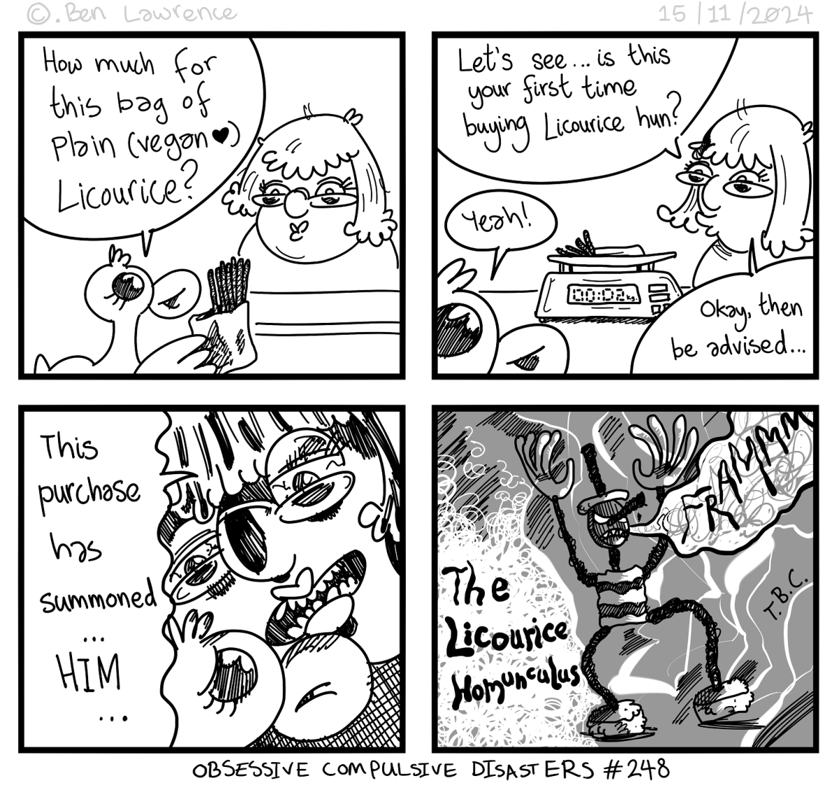 Issue#248 The Licourice Homunculus (part&nbsp;1)