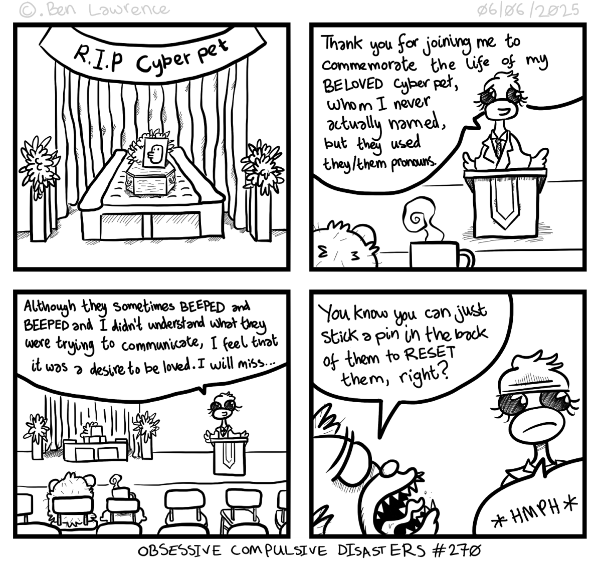 Issue#270 Cyberpet Funeral