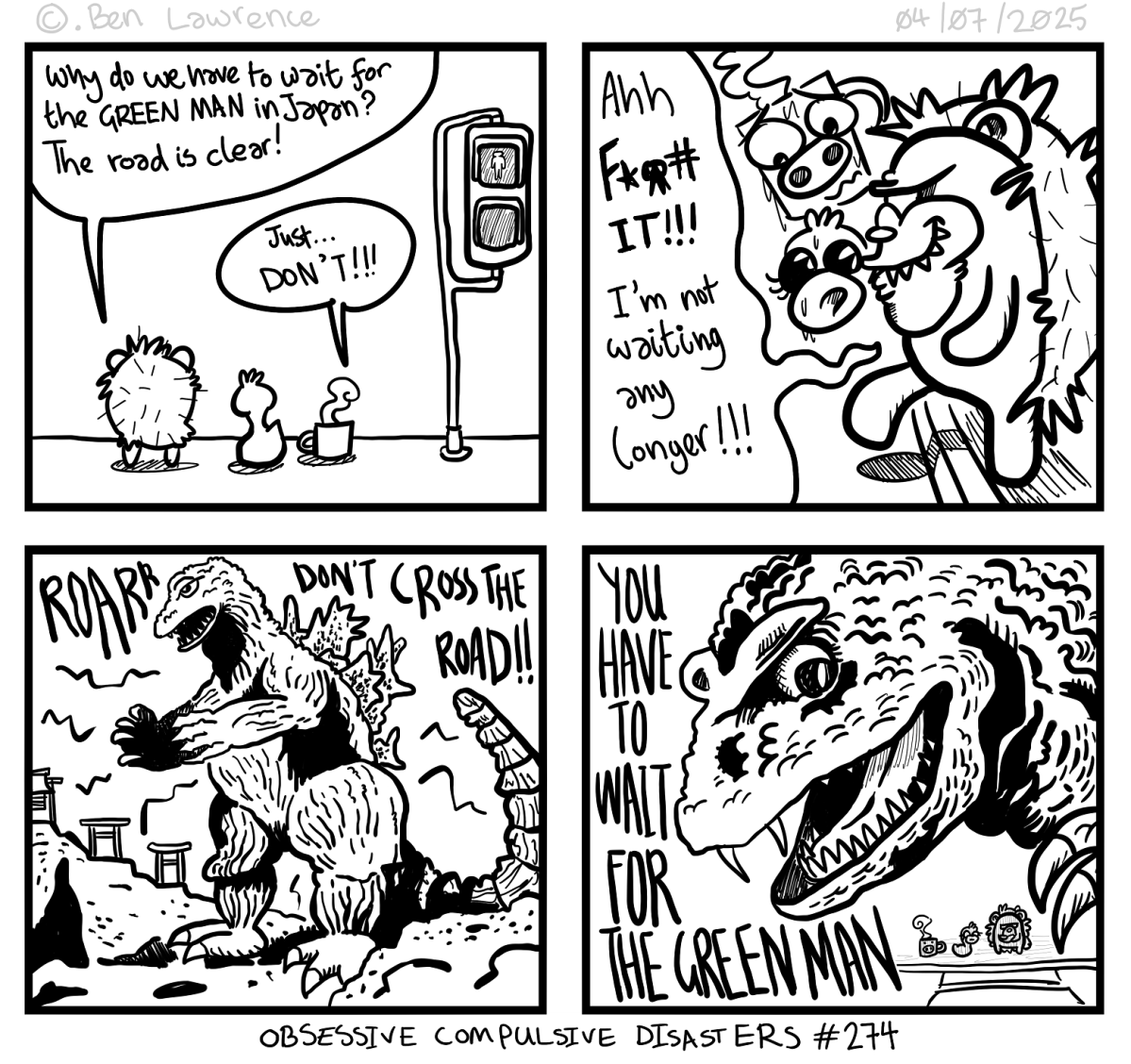 Issue#274 Wait For The Green&nbsp;Man