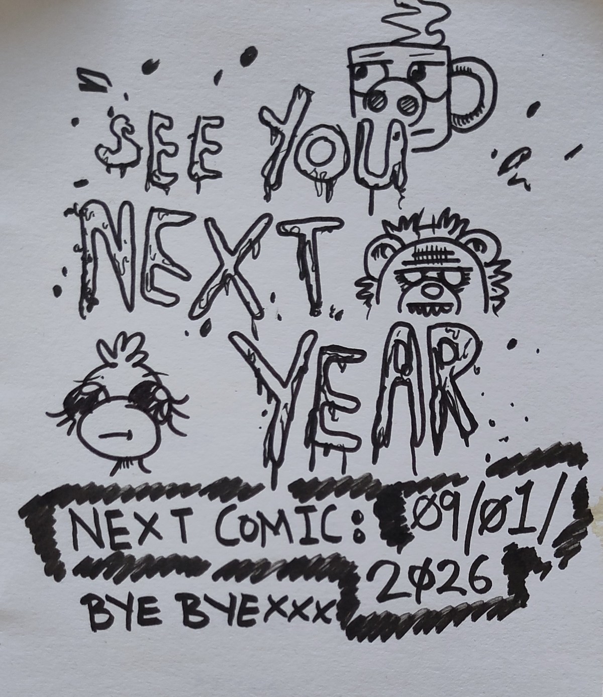 Issue#294.5 BRB See You Next&nbsp;Year